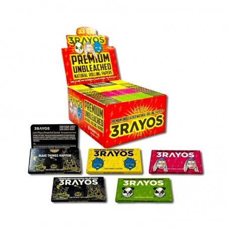 3 Rayos Premium Unbleached 1 1/4