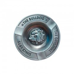 Bulldog Cenicero Metalico Relieve