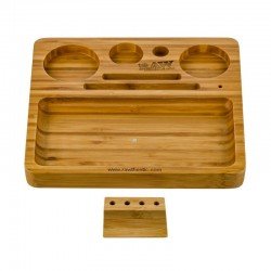 Bandeja de Bamboo Rolling Tray de Raw