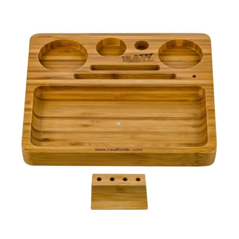 Bandeja de Bamboo Rolling Tray de Raw