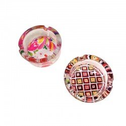 Cenicero De Vidrio Psicodelico 080