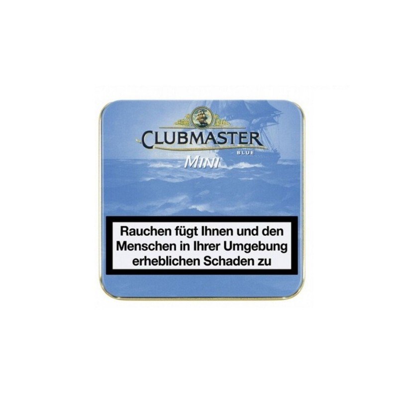 Clubmaster Mini Blue x20unds. Cigarros