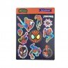 Plancha Stickers Vinilo Tornasolado Spiderman