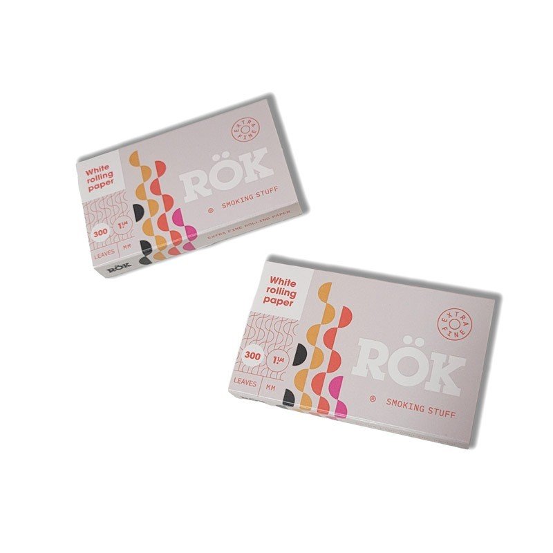 Rok Papel White 1 1/4 Bloc 300