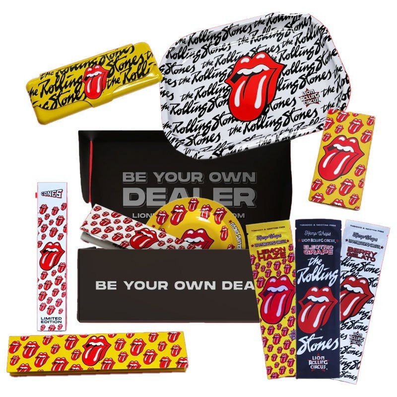 Lion Rolling Stones Box