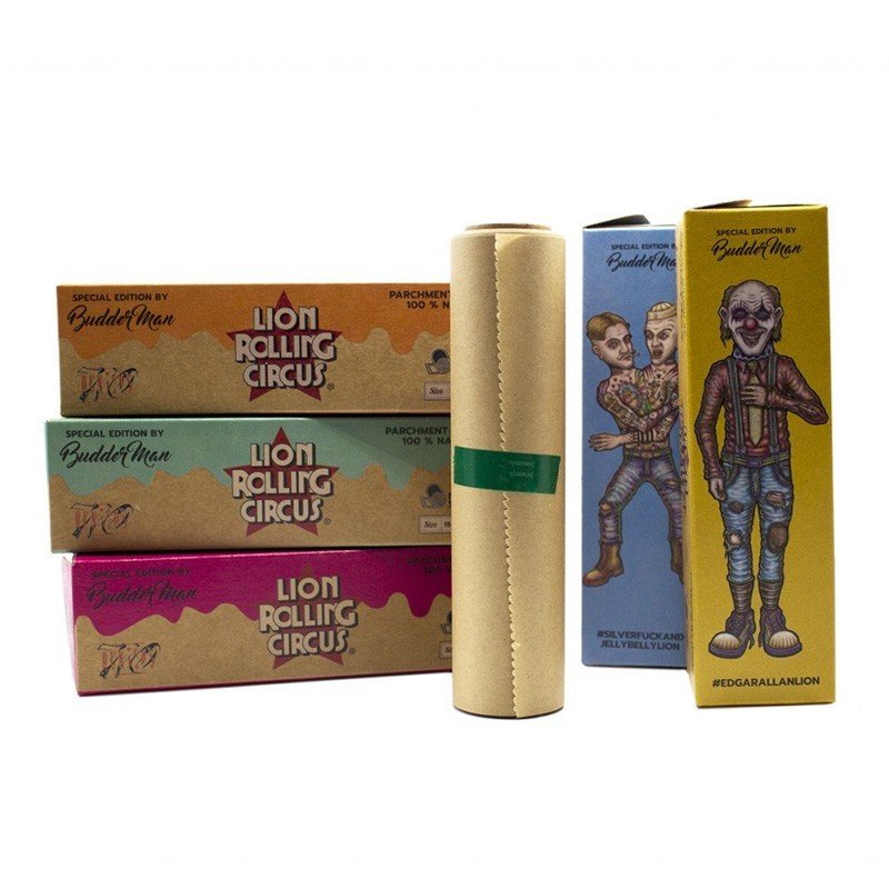 Lion Rolling Circus Parch (Rosin) Papeles