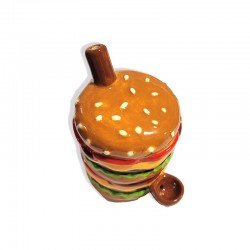 Pipa Ceramica Hamburguesa