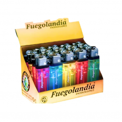 Fuegolandia Encendedor Transparente x5