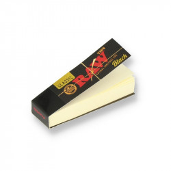 Raw Tips Carton Black